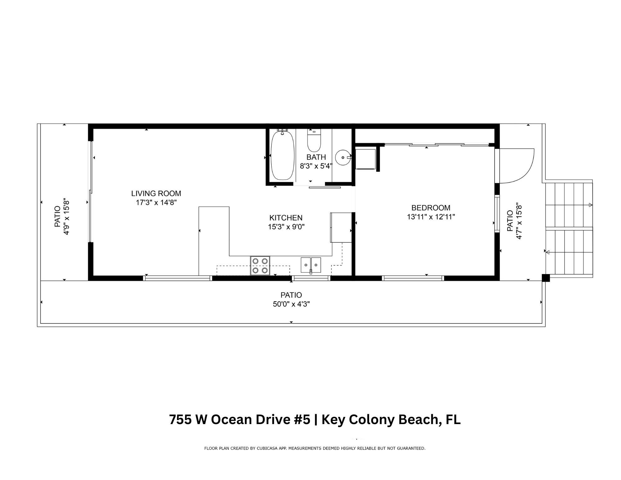 755 W Ocean Drive Unit: 5