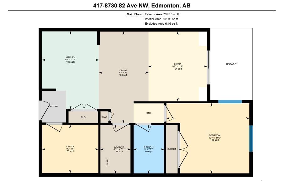 #417 8730 82 AV NW