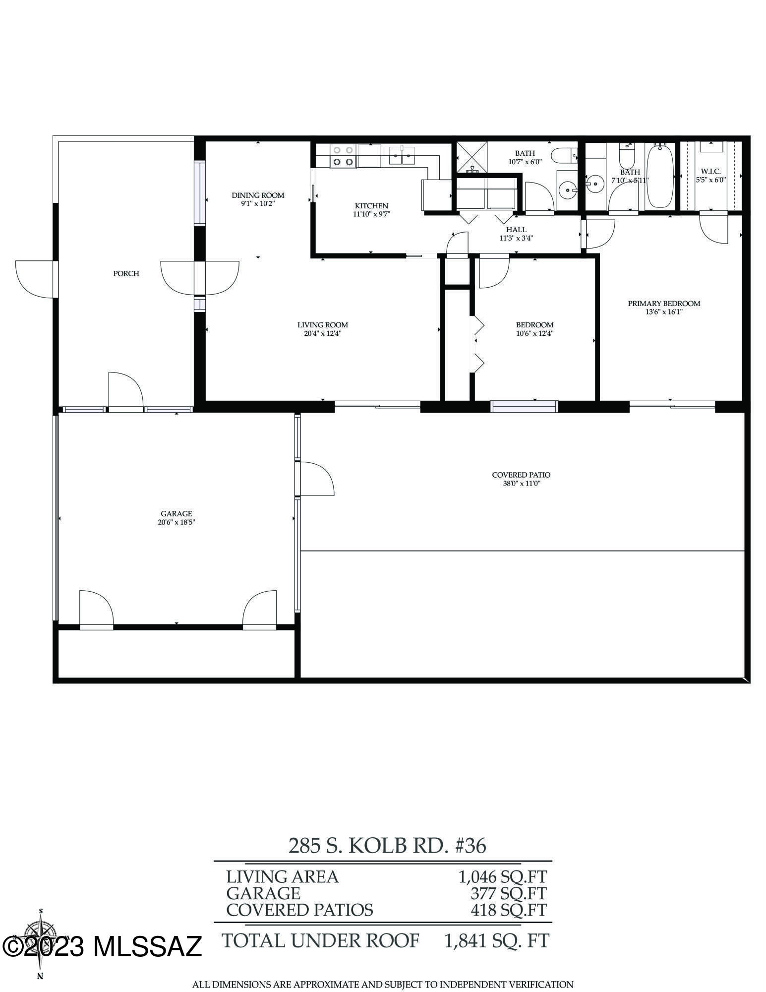 285 S Kolb Road Unit: 36