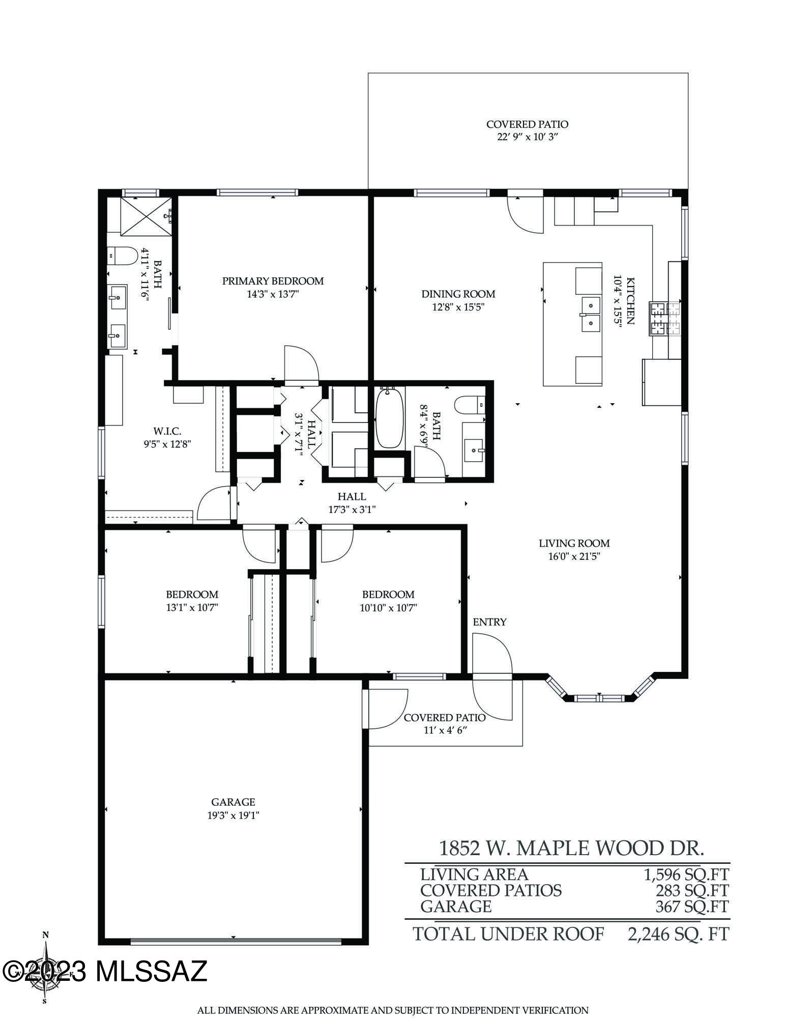 1852 W Maplewood Drive