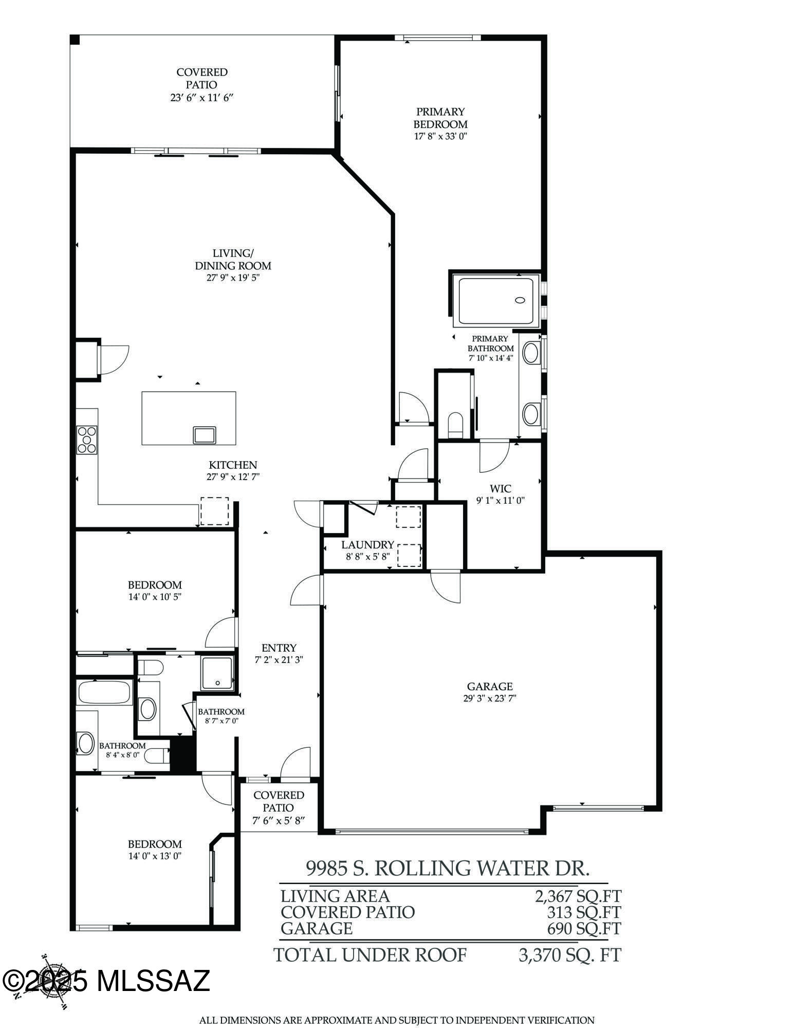 9985 S Rolling Water Drive