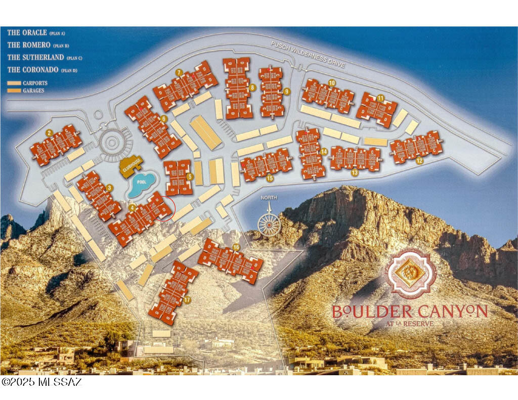 1500 E Pusch Wilderness Drive Unit: 4205