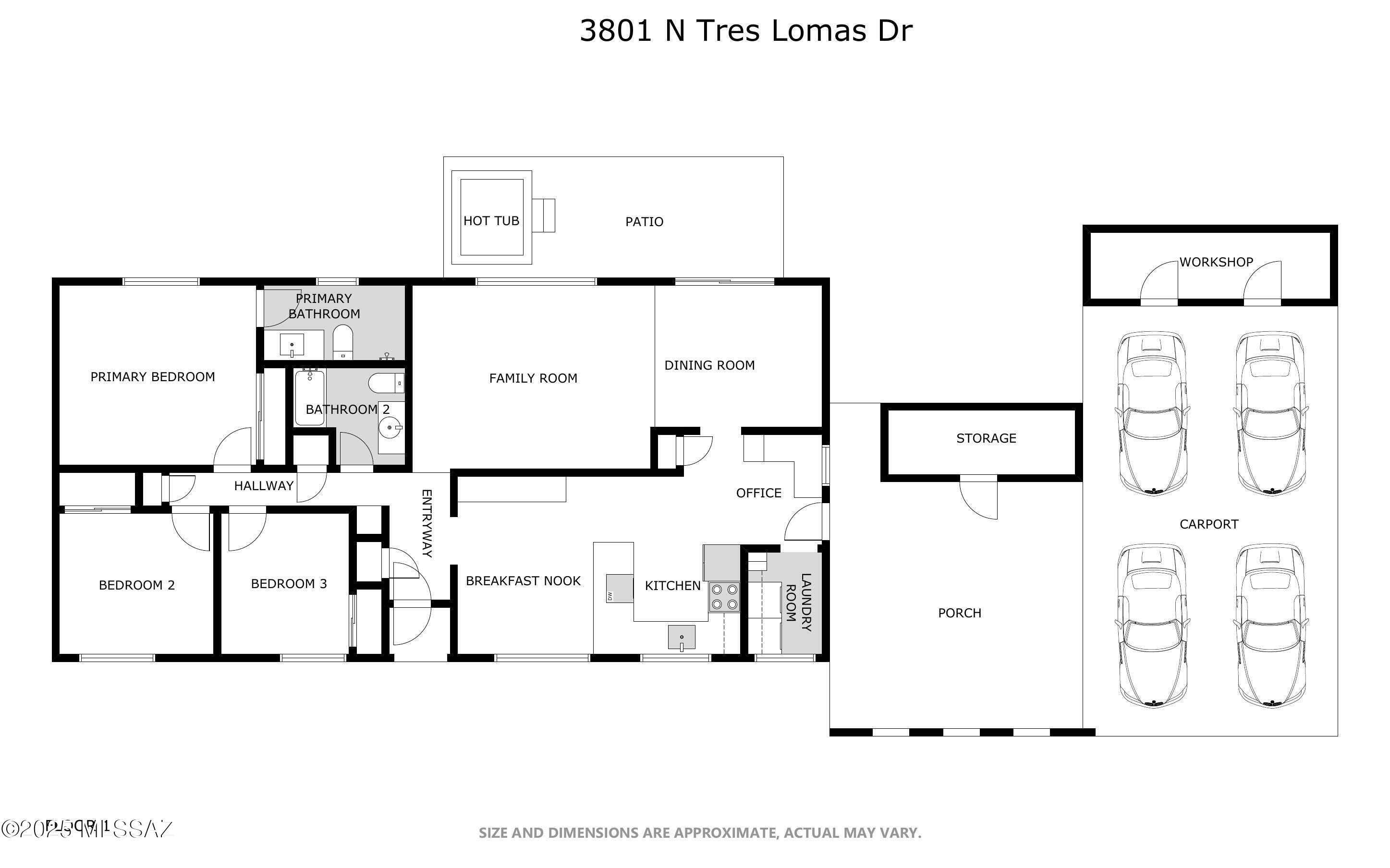 3801 N Tres Lomas Drive