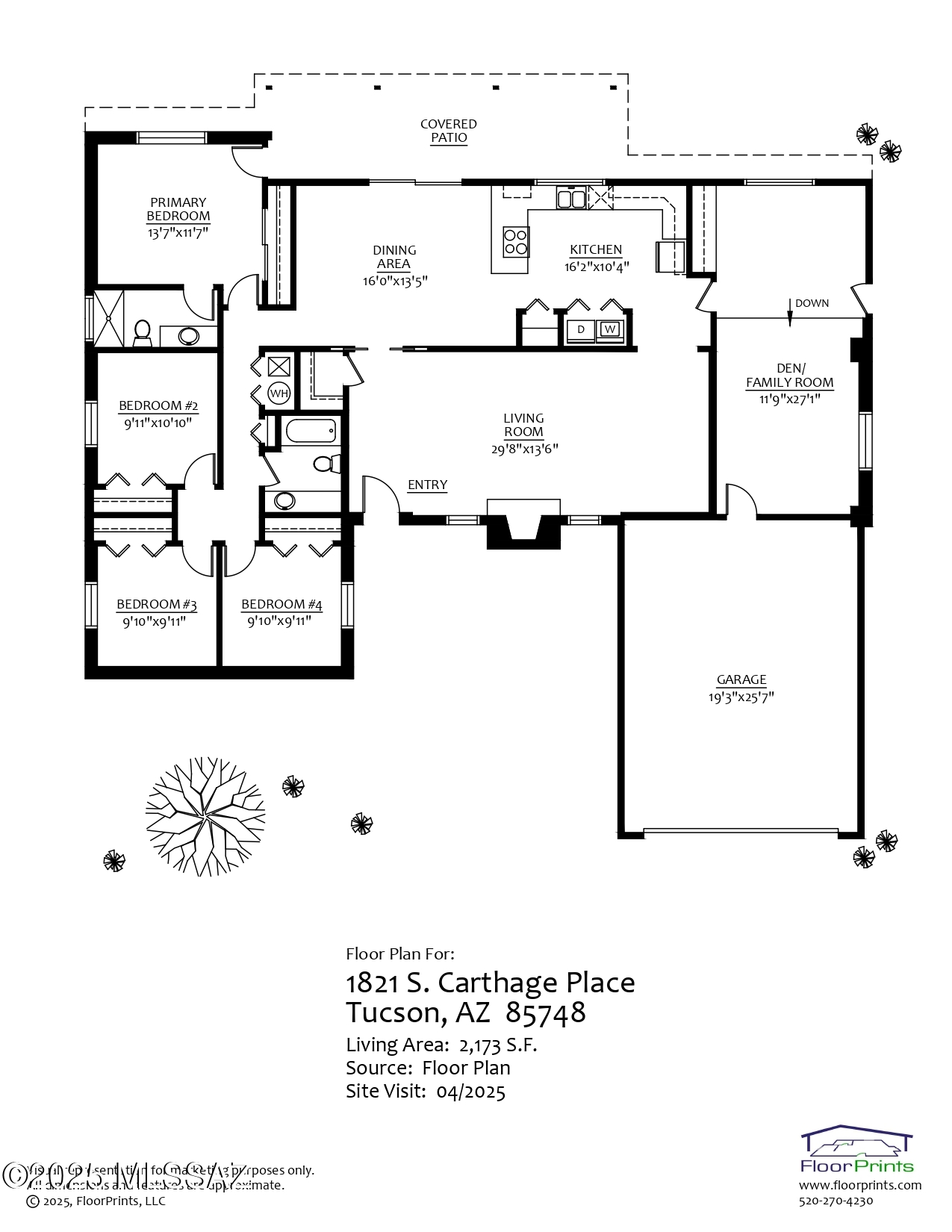 1821 S Carthage Place