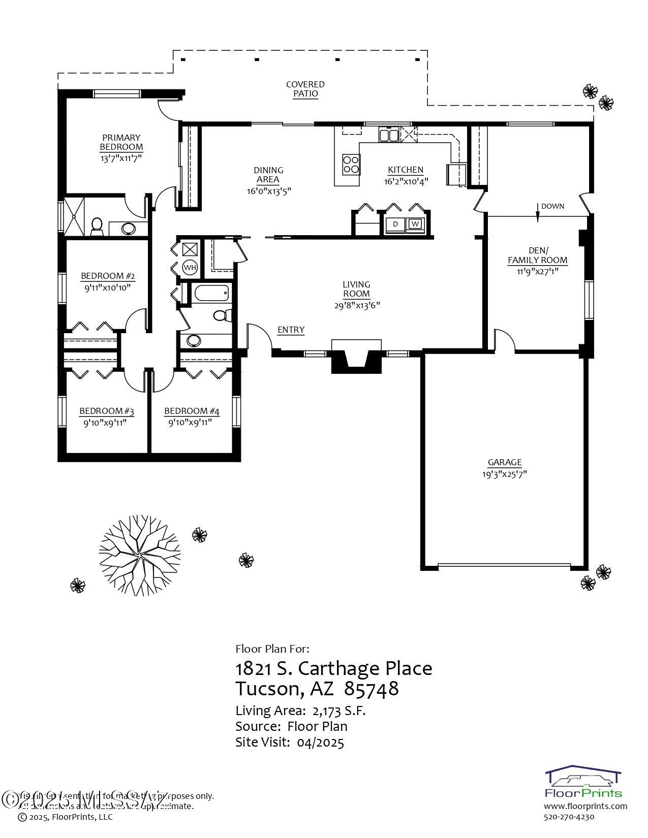 1821 S Carthage Place