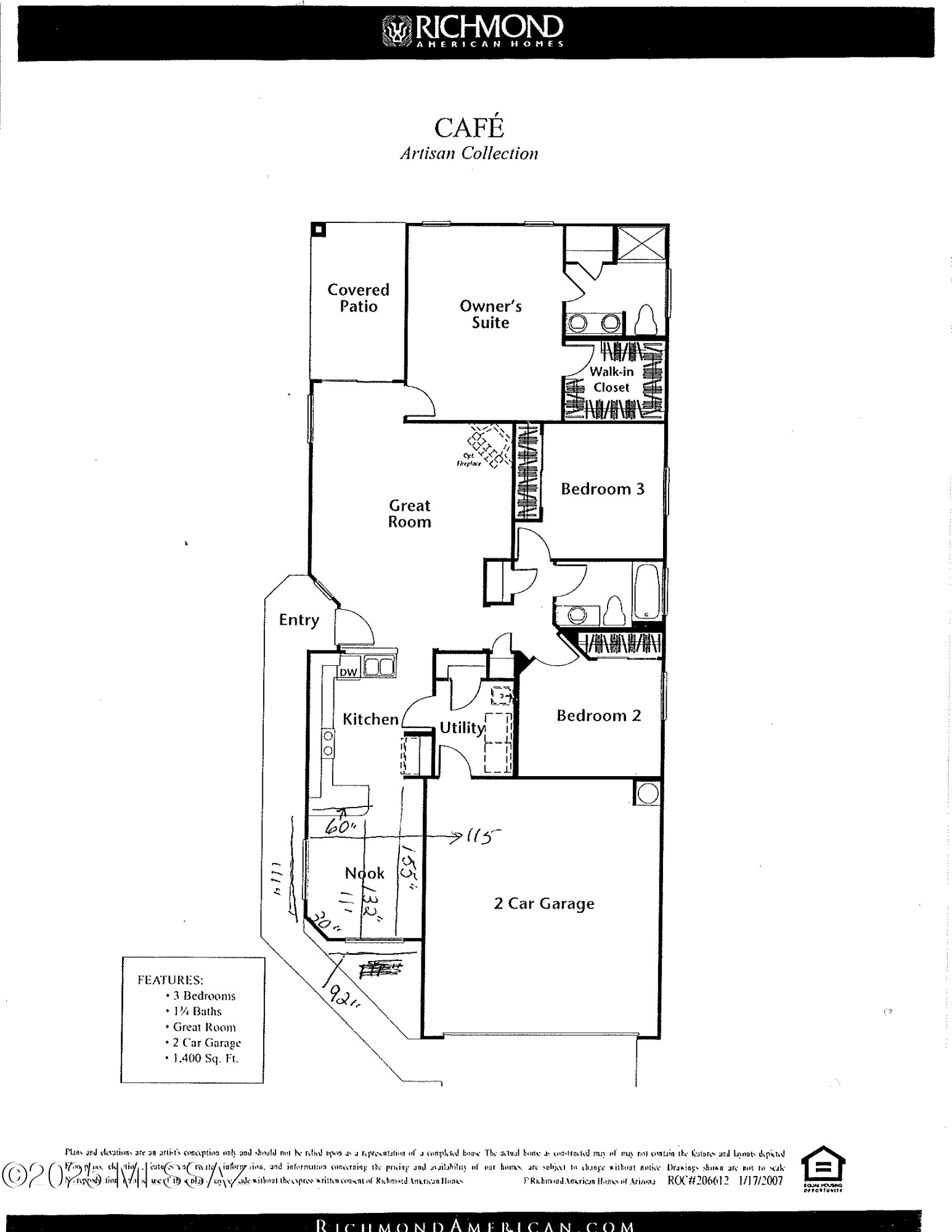 955 E Mt Shibell Drive