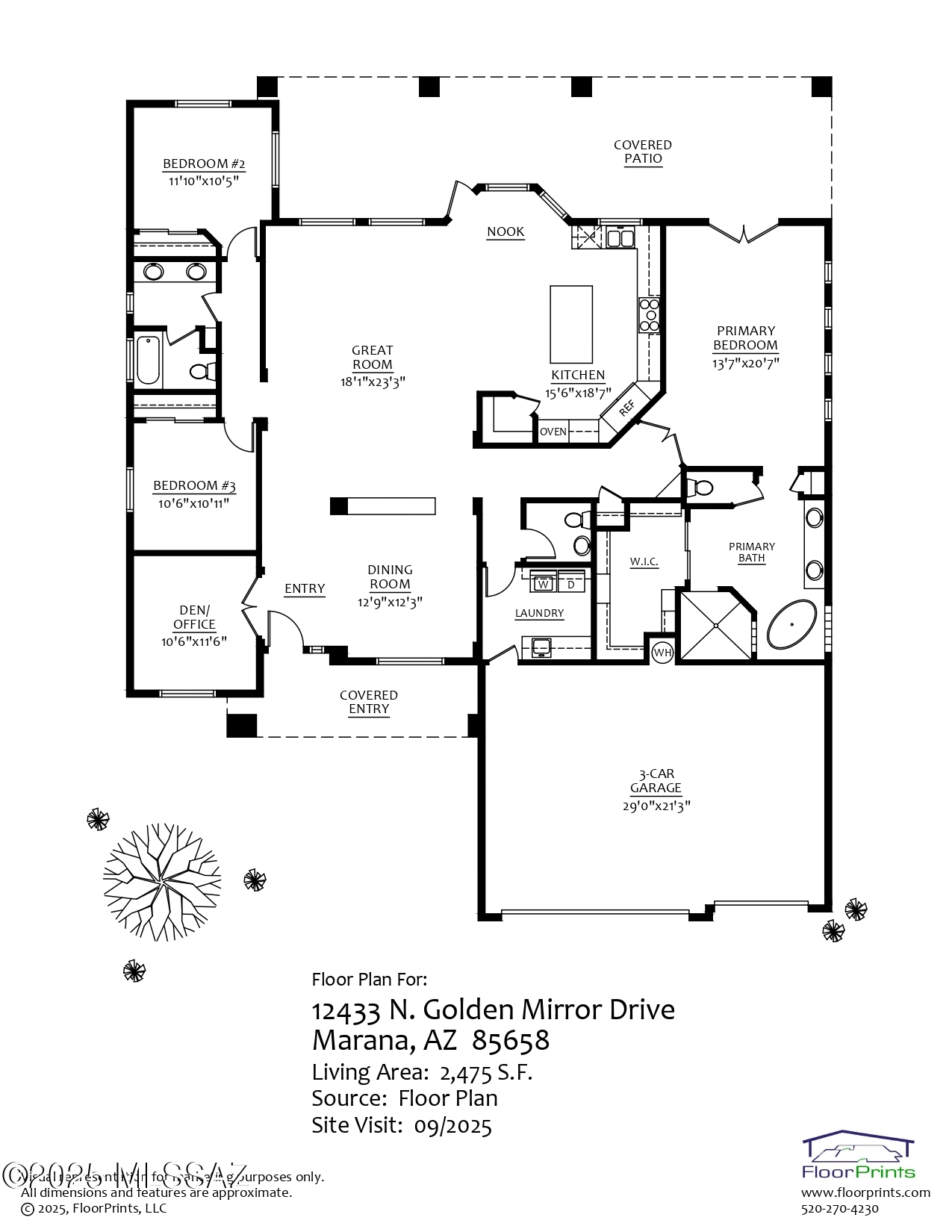12433 N Golden Mirror Drive