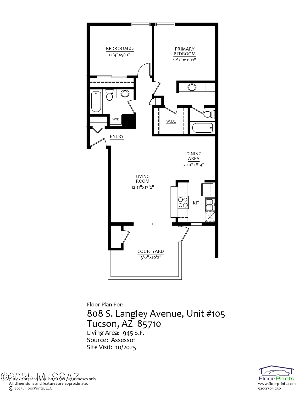 808 S Langley Avenue Unit: 105