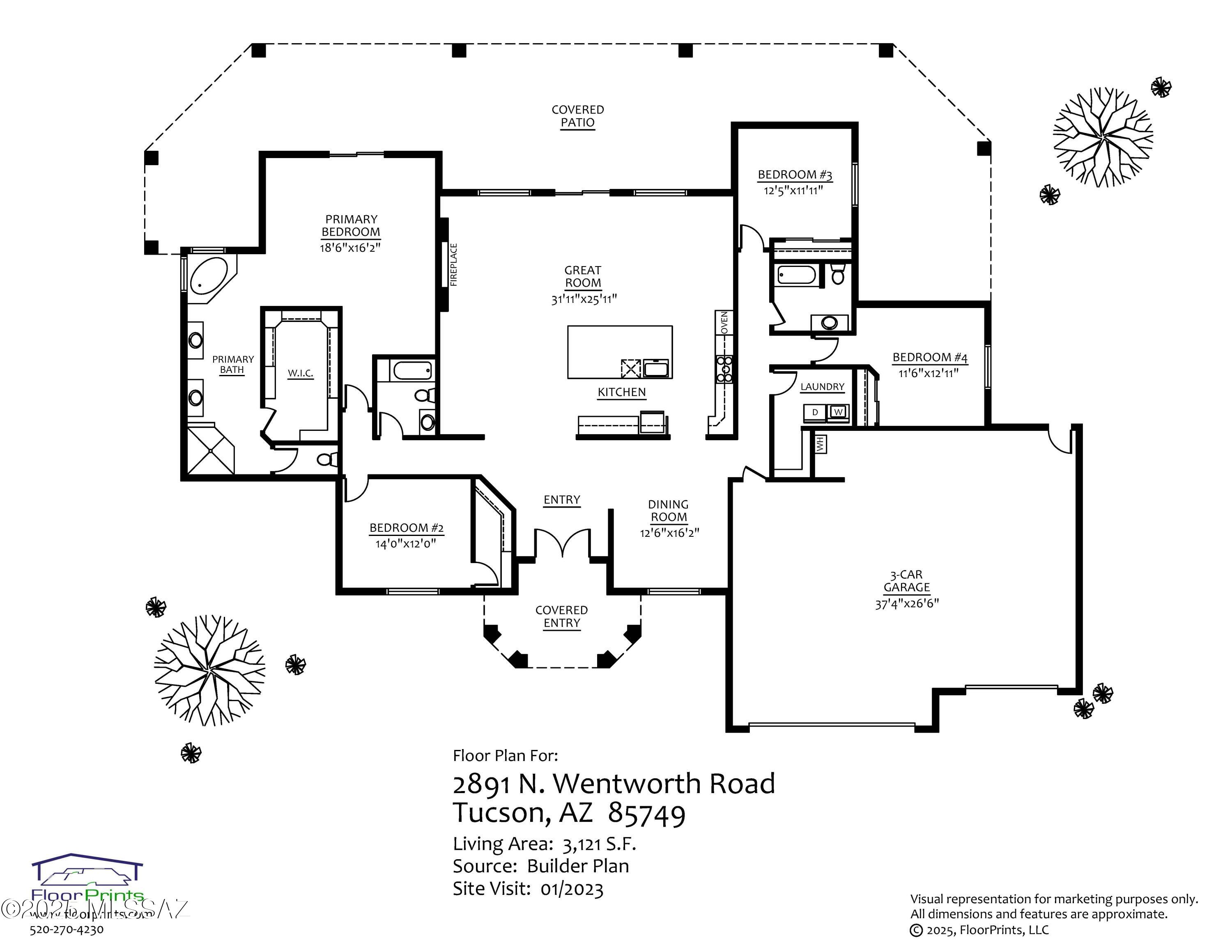 2891 N Wentworth Road