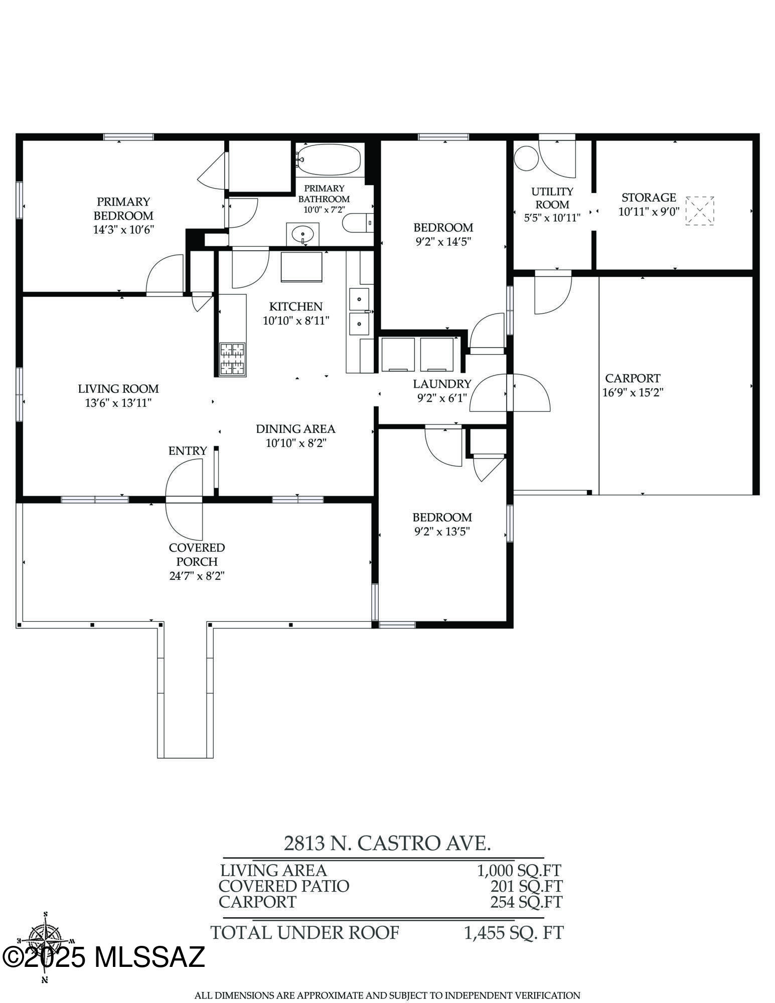 2813-2815 N Castro Avenue