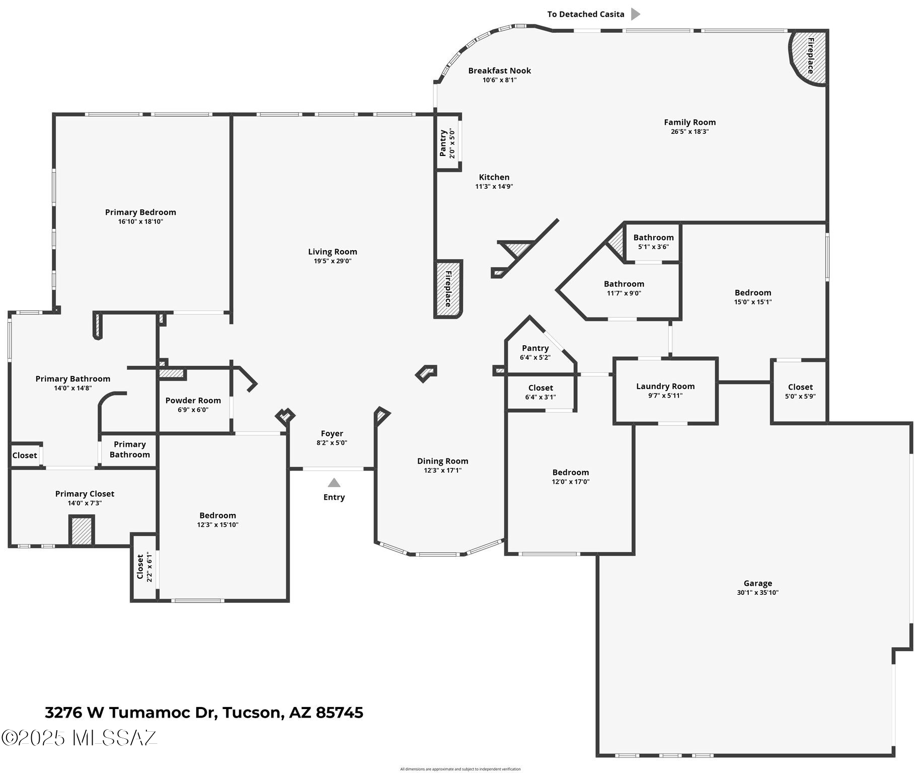 3276 W Tumamoc Drive