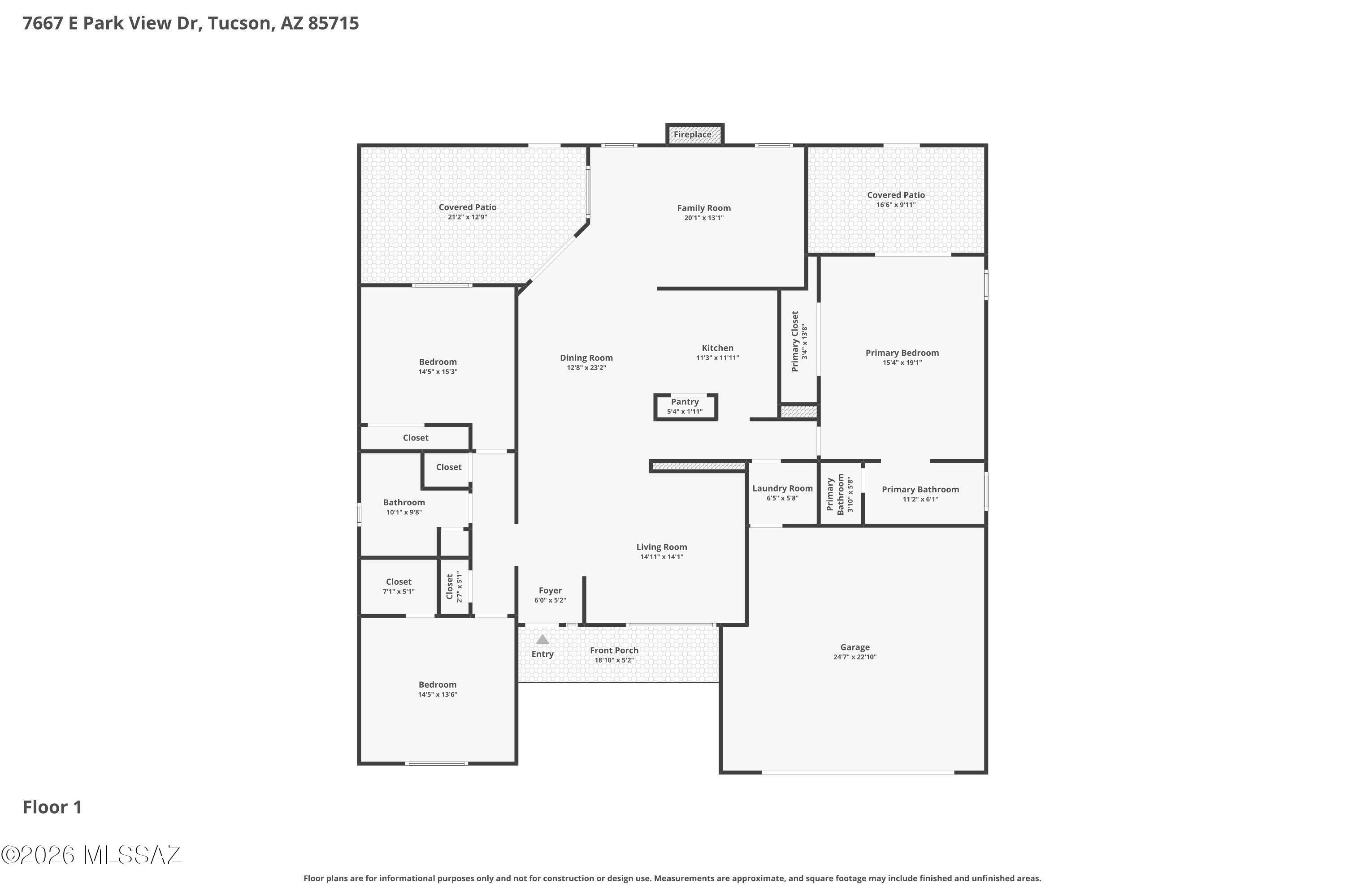 7667 E Park View Drive