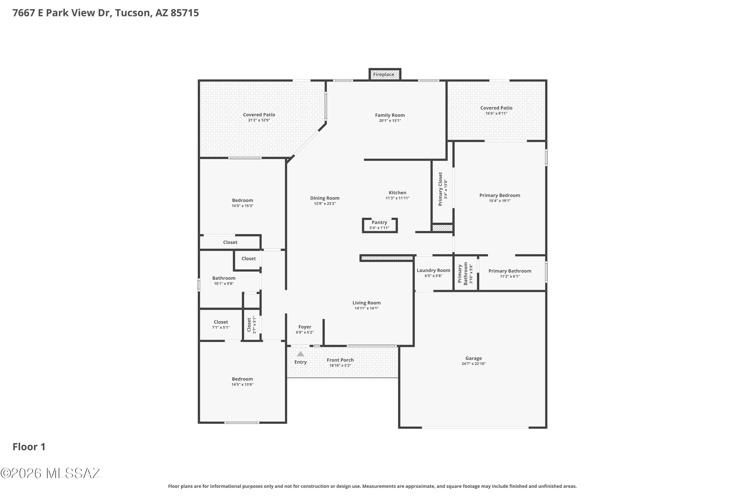 7667 E Park View Drive