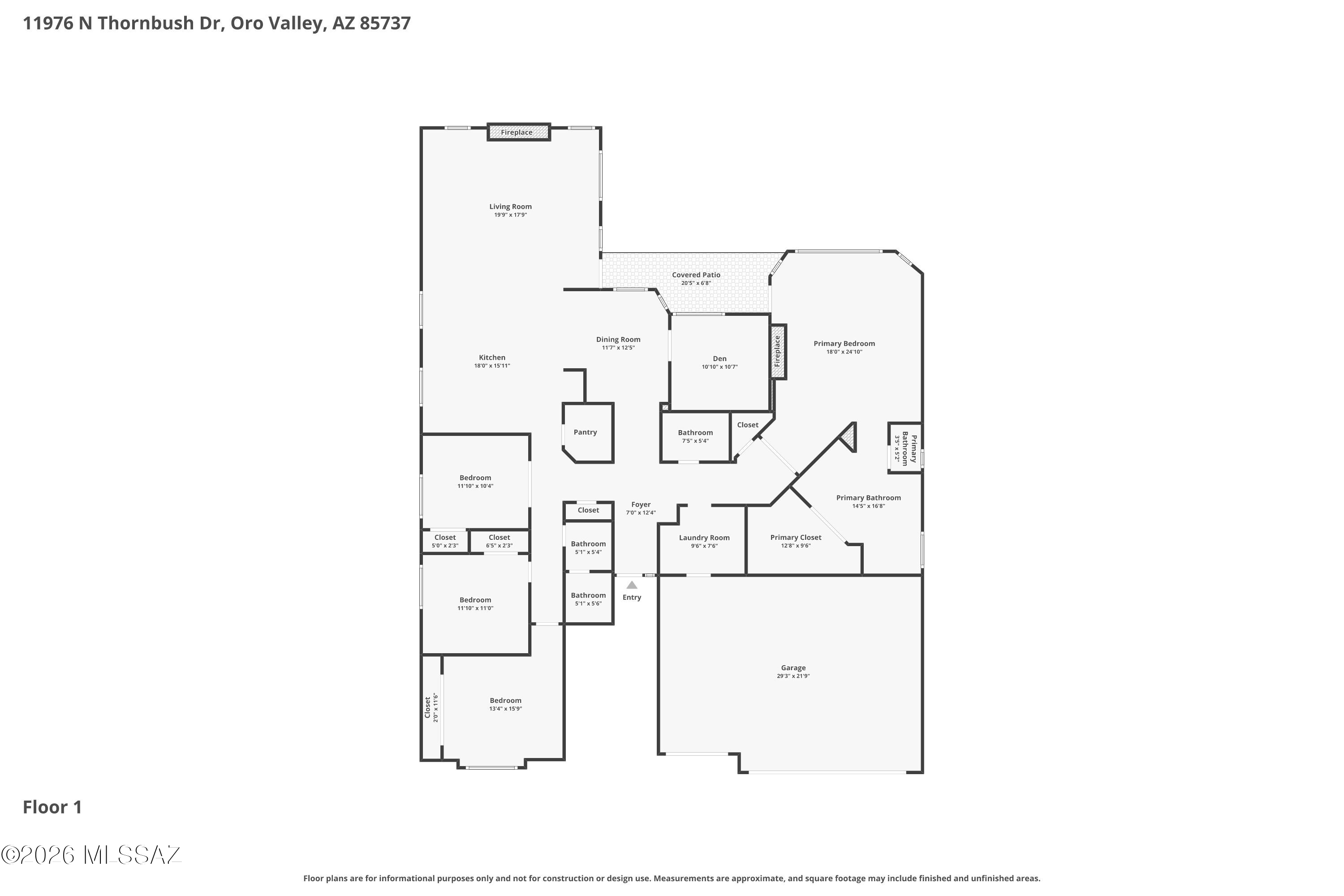 11976 N Thornbush Drive