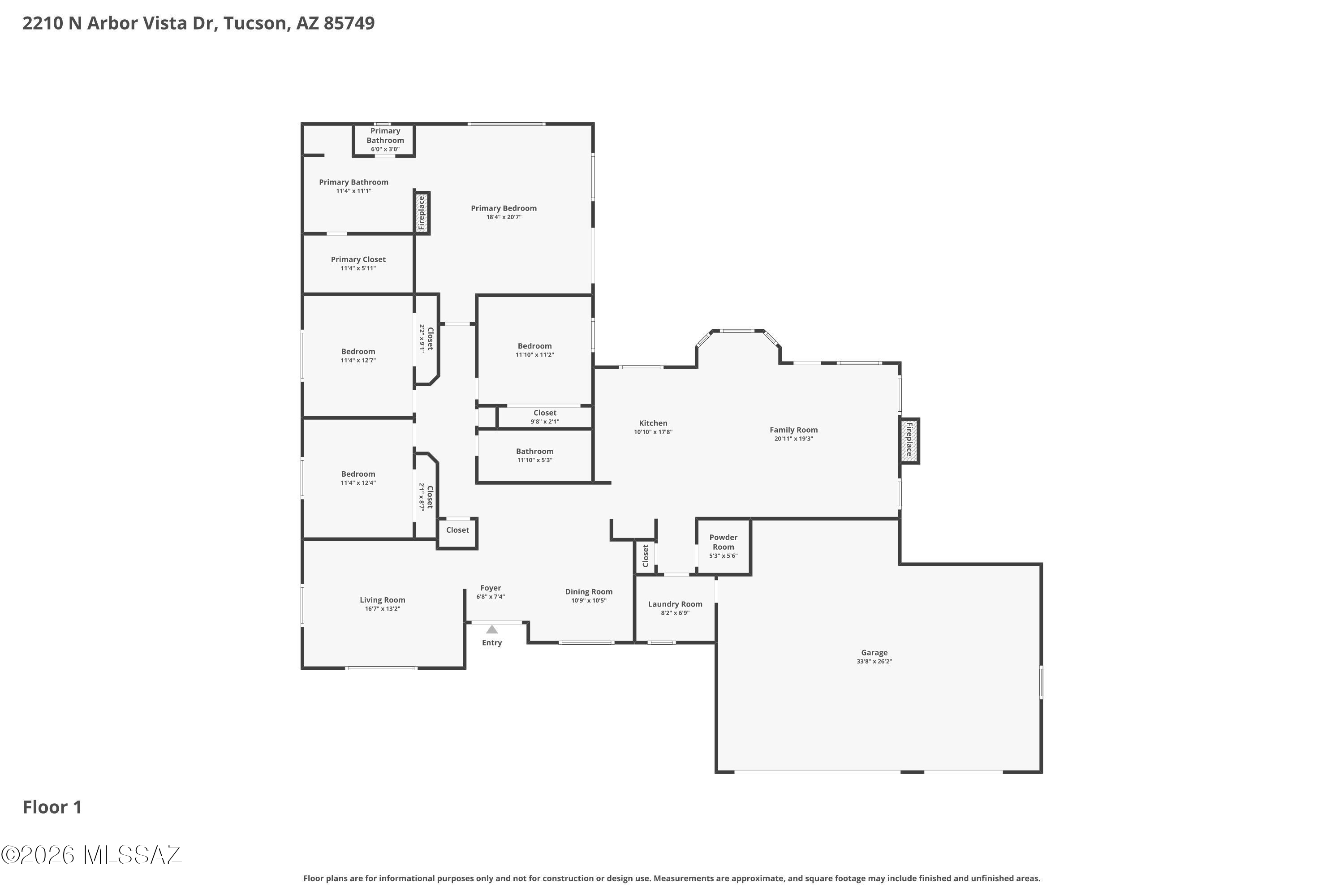 2210 N Arbor Vista Drive