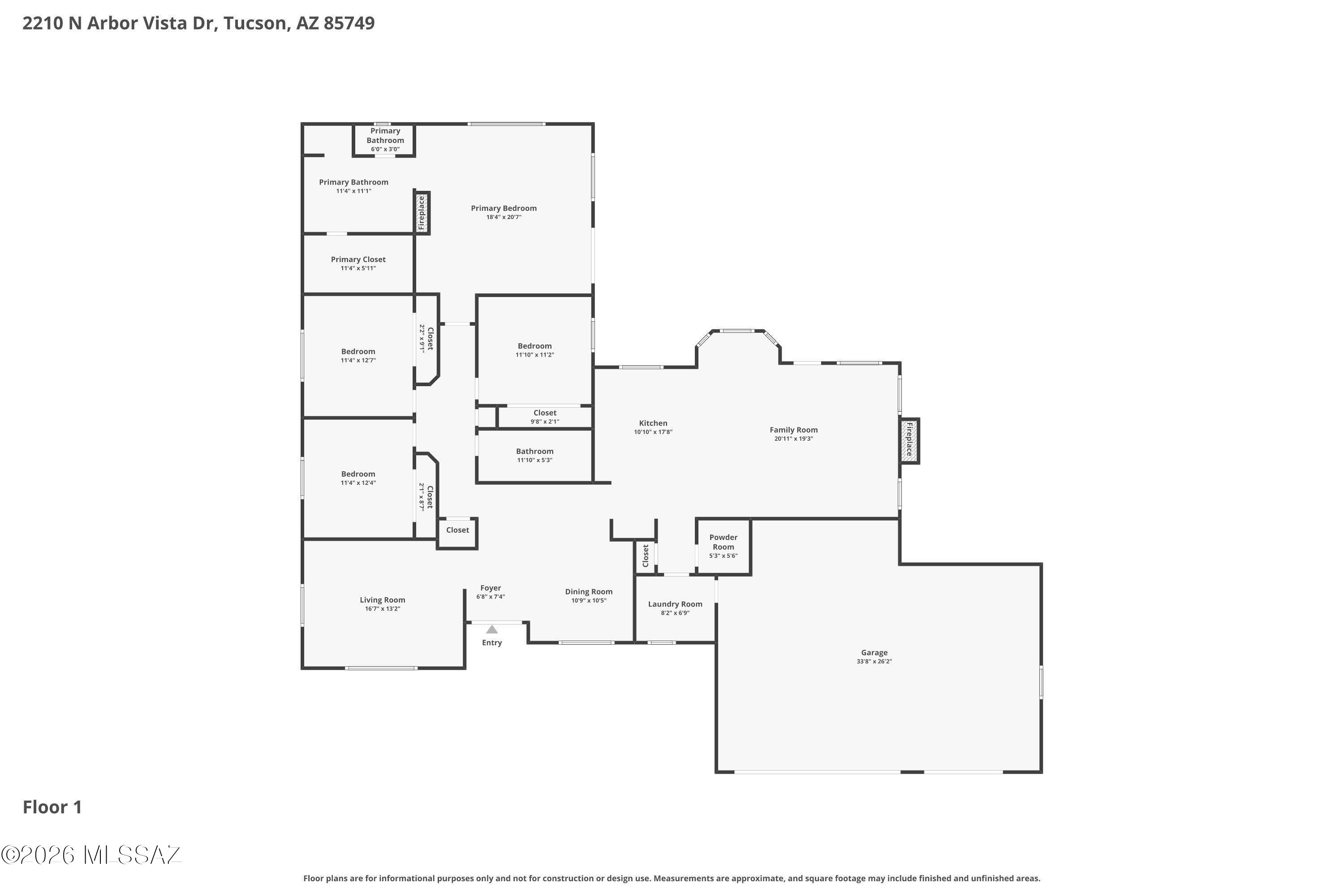 2210 N Arbor Vista Drive