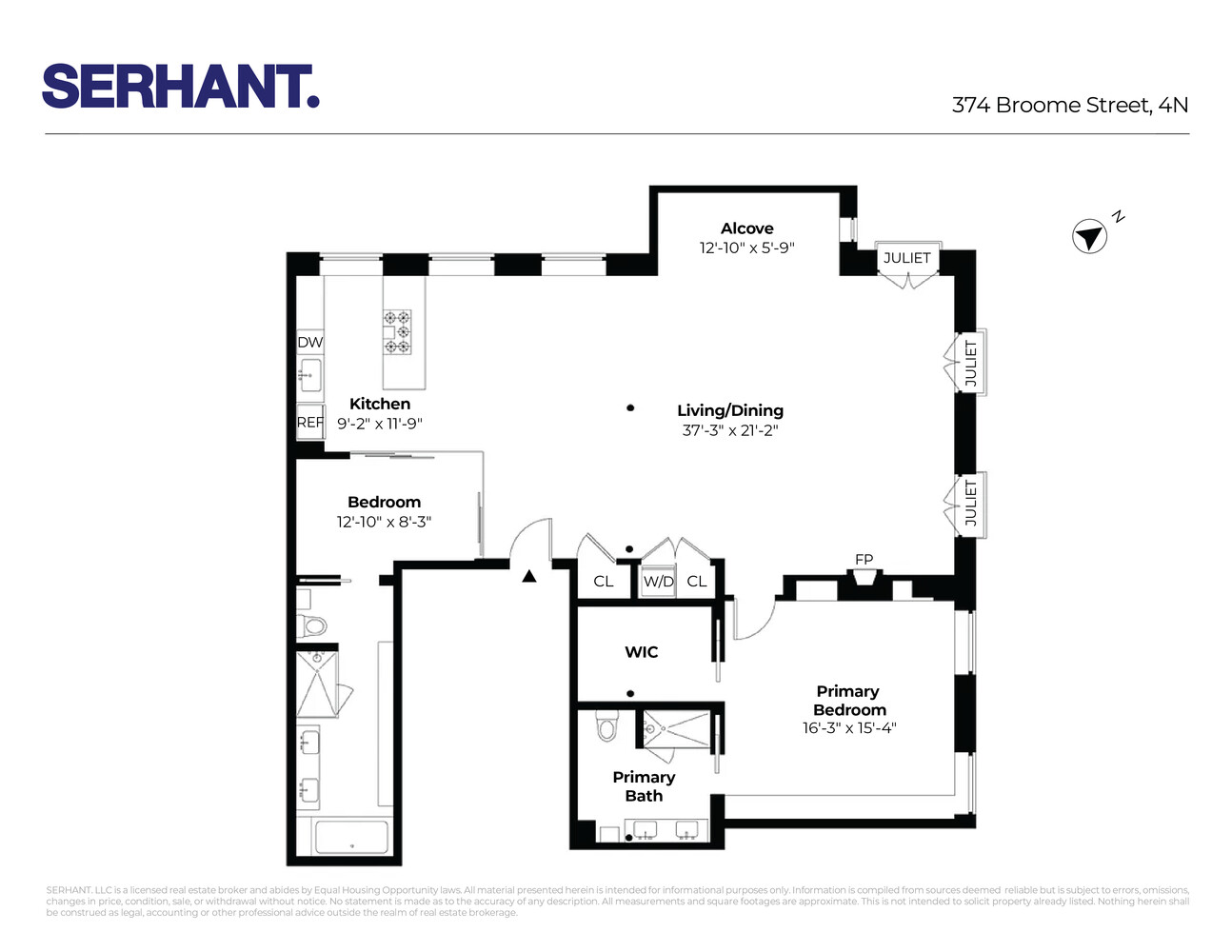 374 BROOME Street 4N