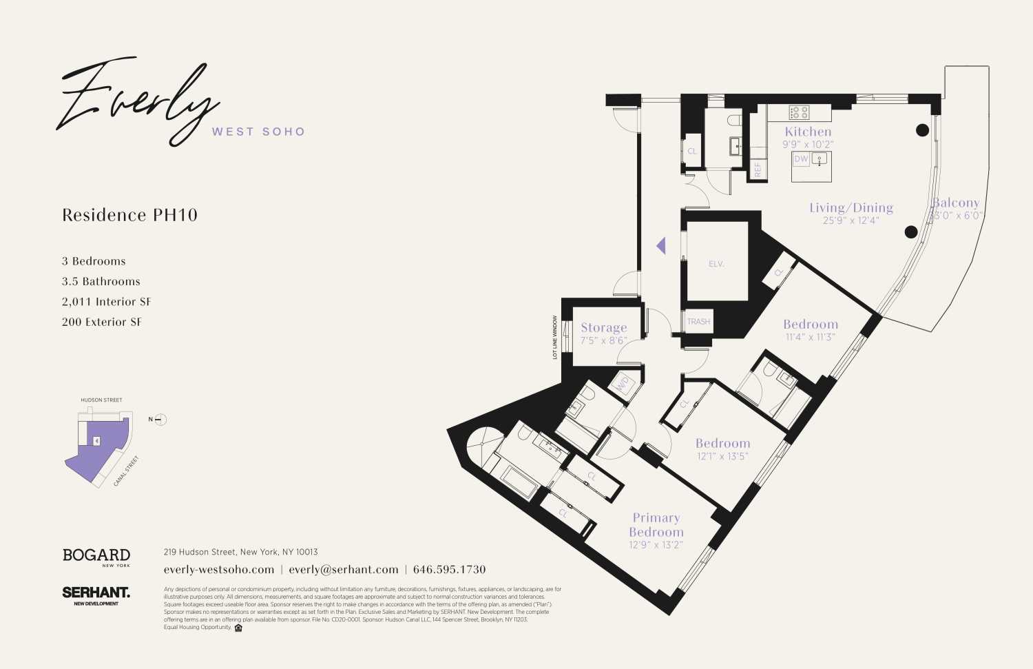 219 Hudson Street Unit: PHA