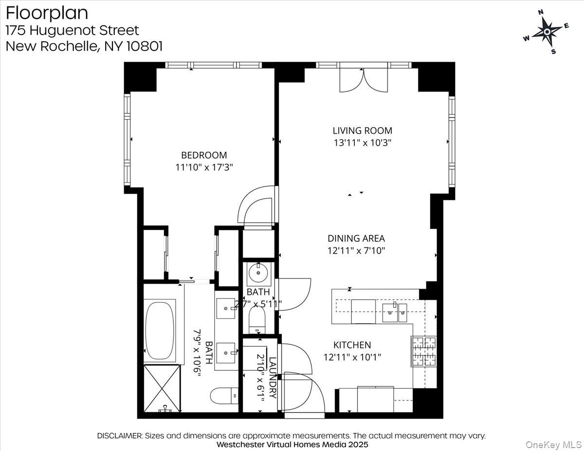 175 Huguenot Street Unit: 2208
