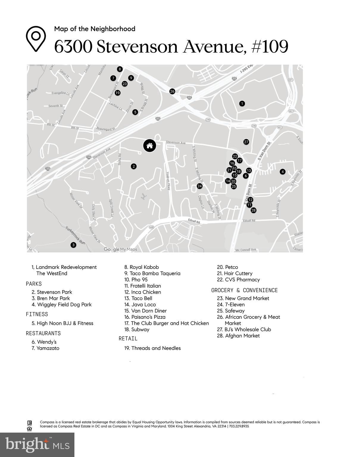 6300 STEVENSON AVENUE 109