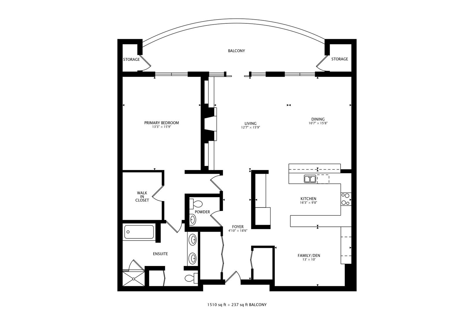 151 W Wing Street Unit: 805