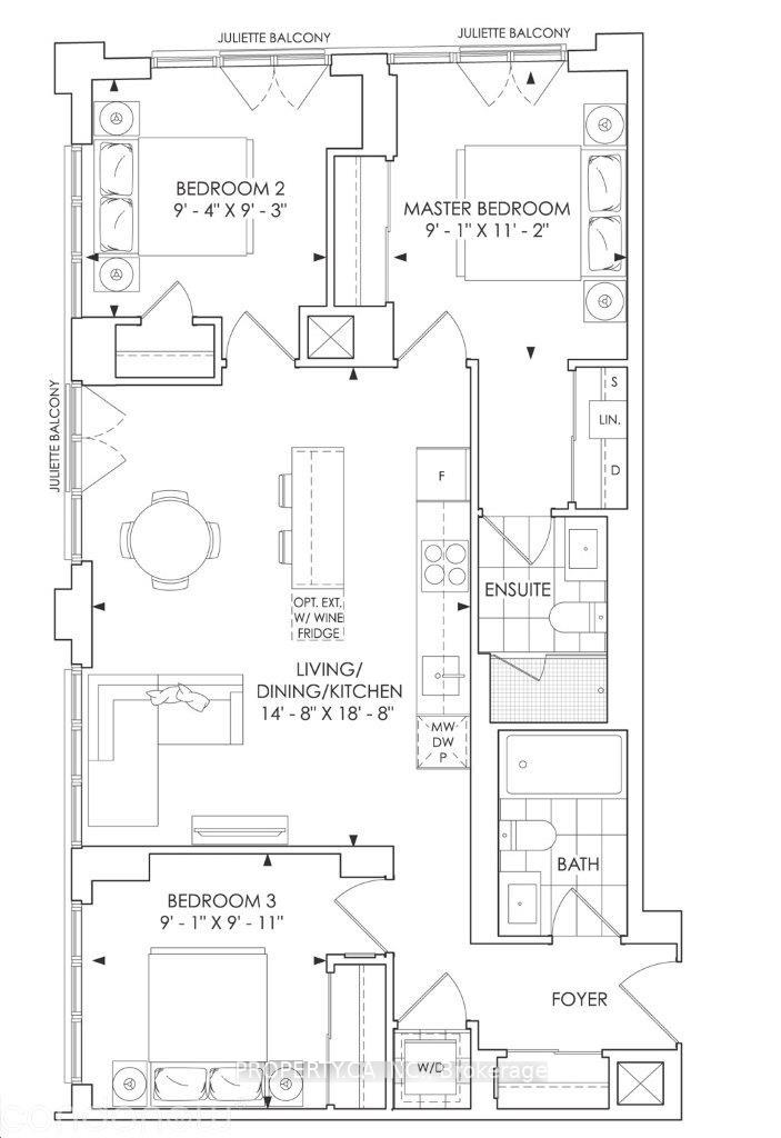 123 Portland Street 1207
