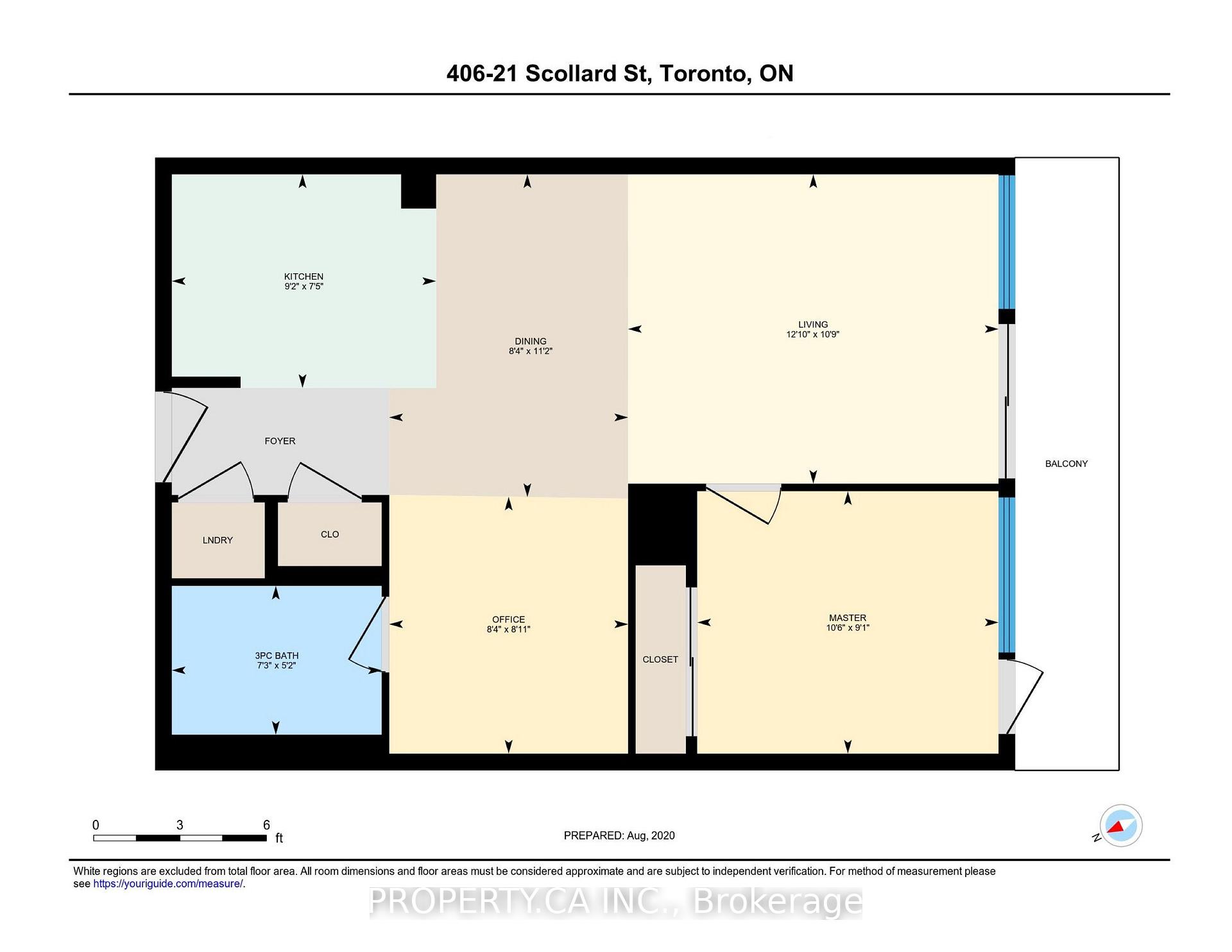 21 Scollard Street 406, Toronto Unit: 406