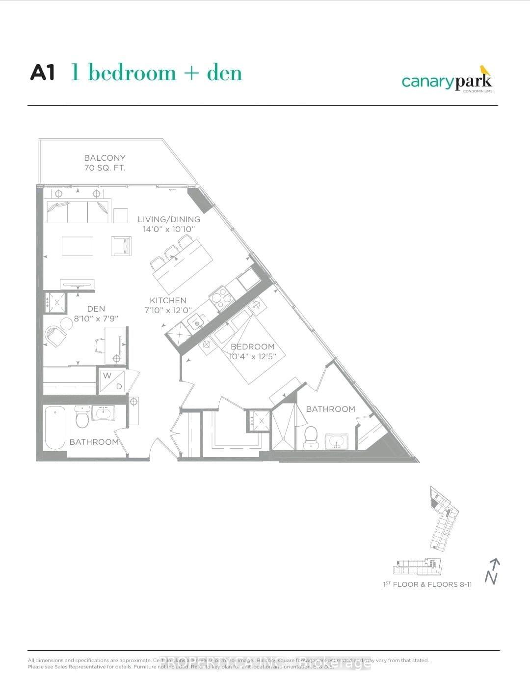 120 Bayview Avenue N122, Toronto Unit: N122