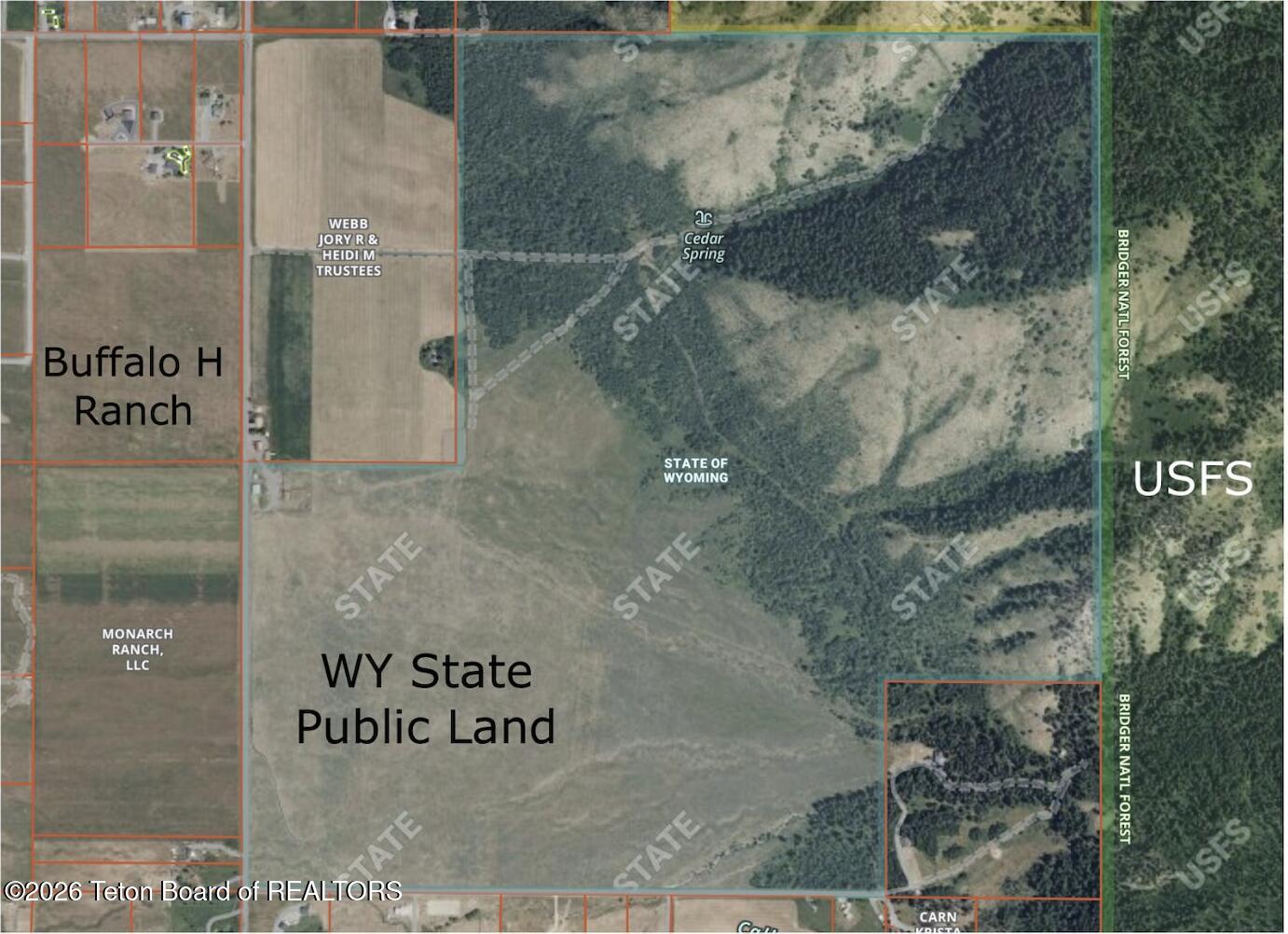 LOT 4 BUFFALO H RANCH Road