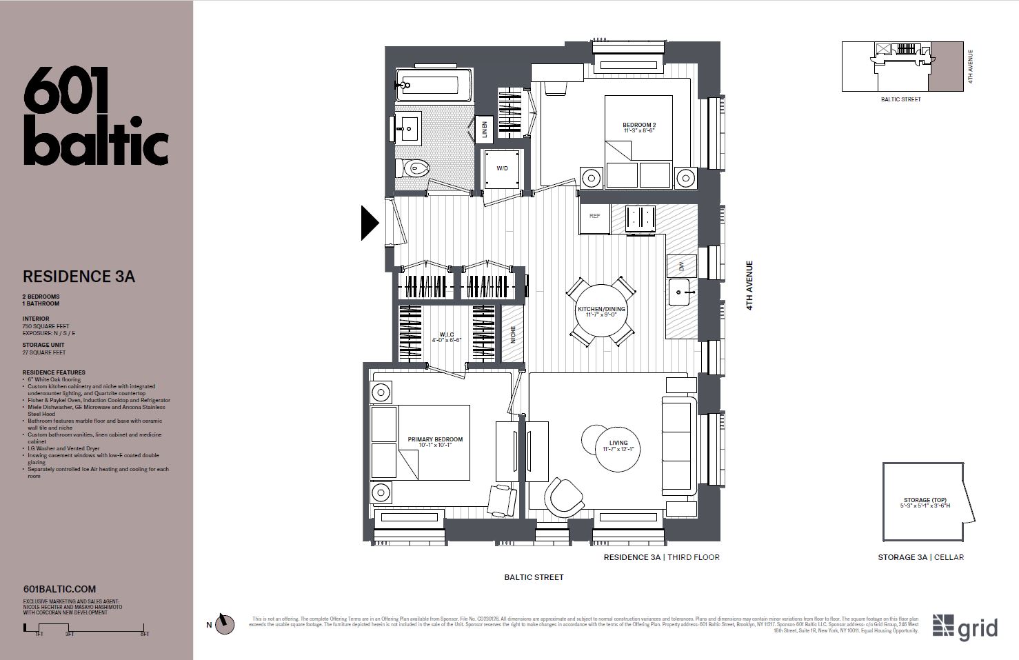 601 BALTIC Street 3A