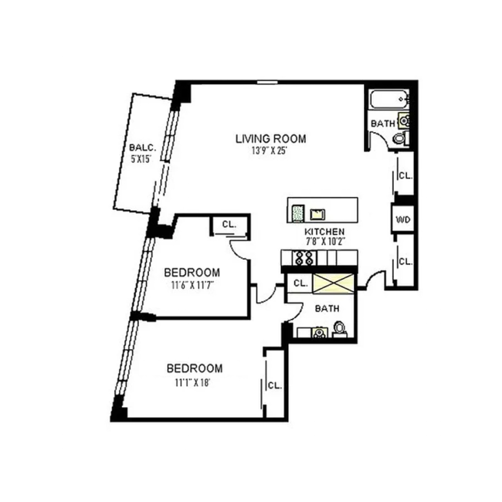 96 ROCKWELL Place 11C