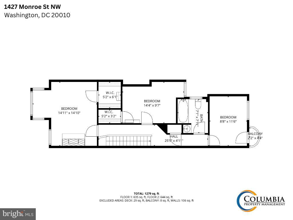 1427 MONROE STREET NW UPPER