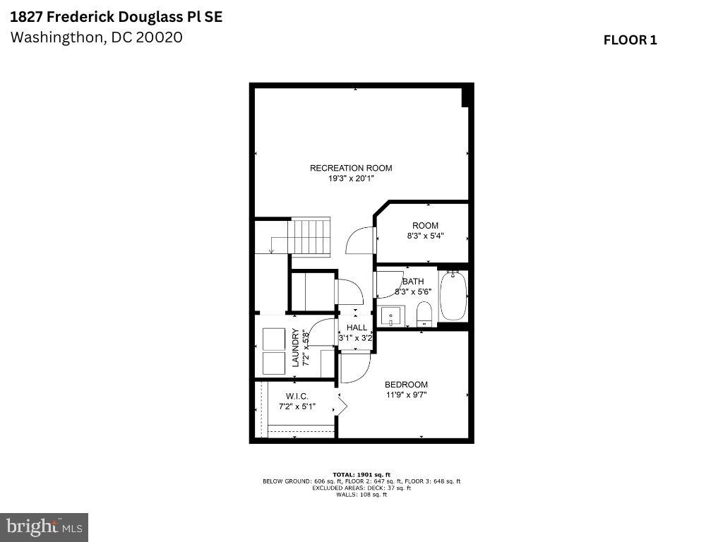 1827 FREDERICK DOUGLASS PLACE SE