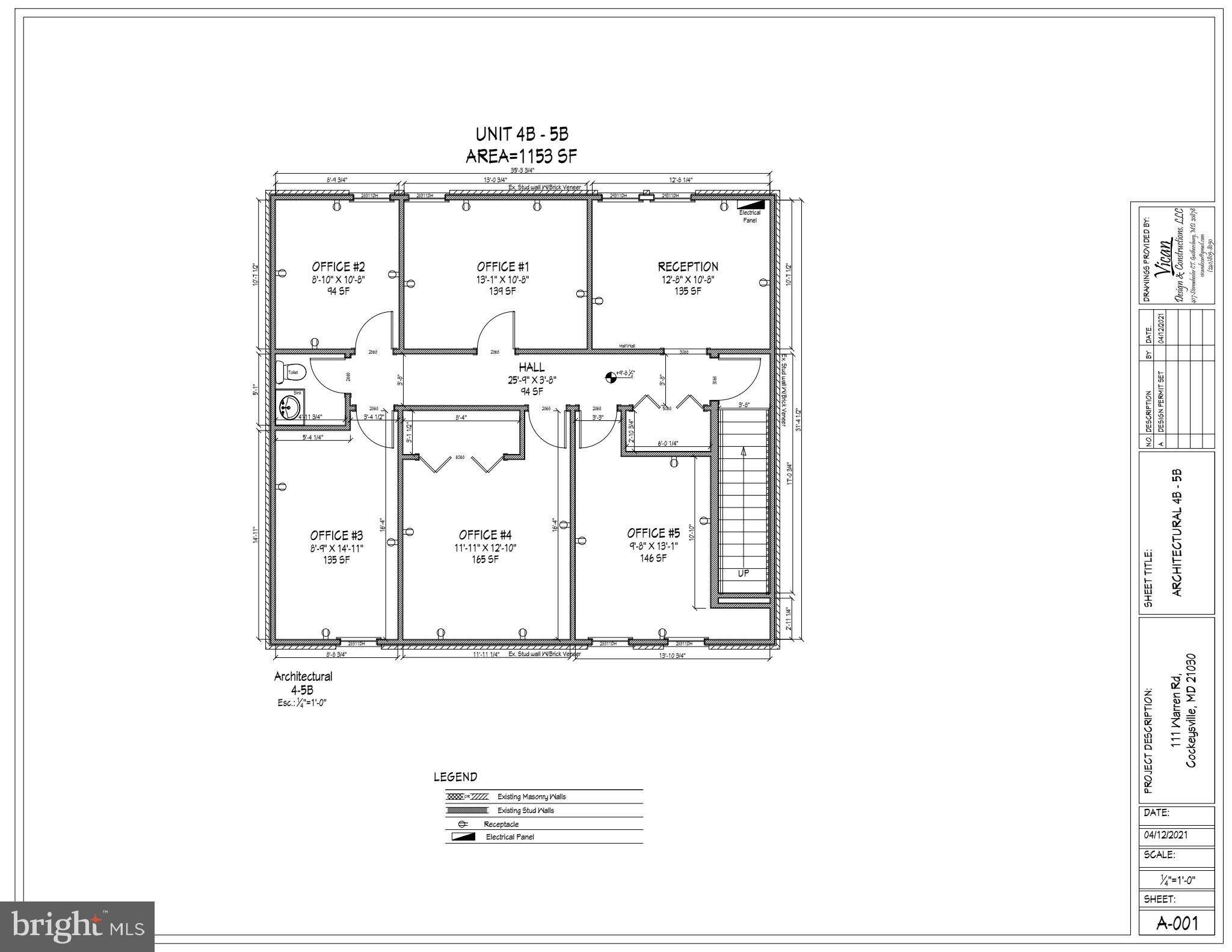 111 WARREN ROAD 4B/5B