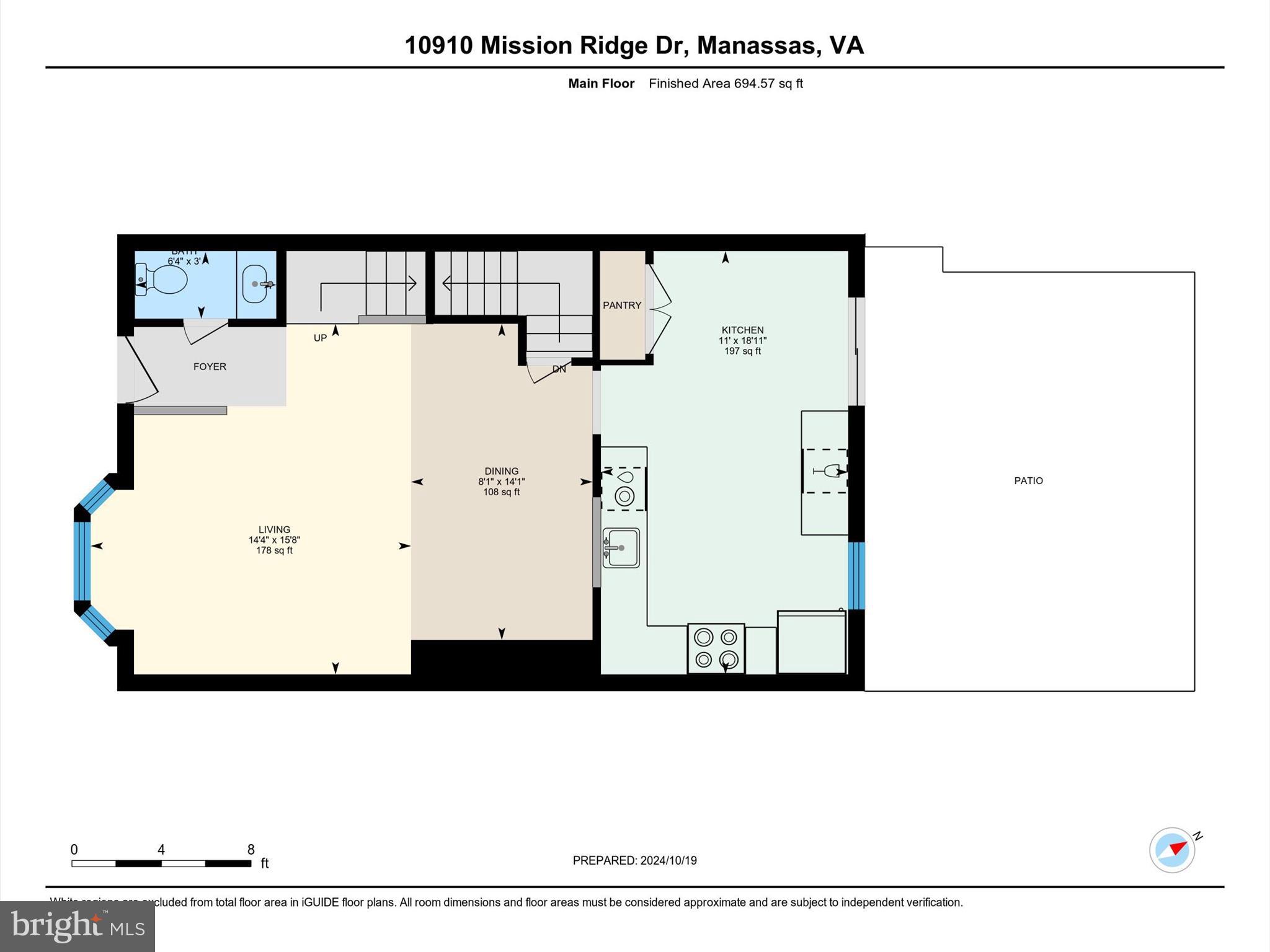 10910 MISSION RIDGE DRIVE