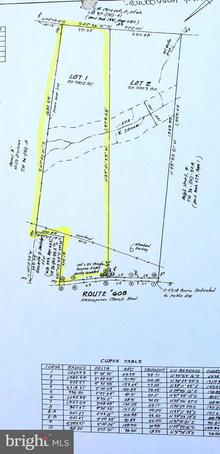 MASSAPONAX CHURCH ROAD