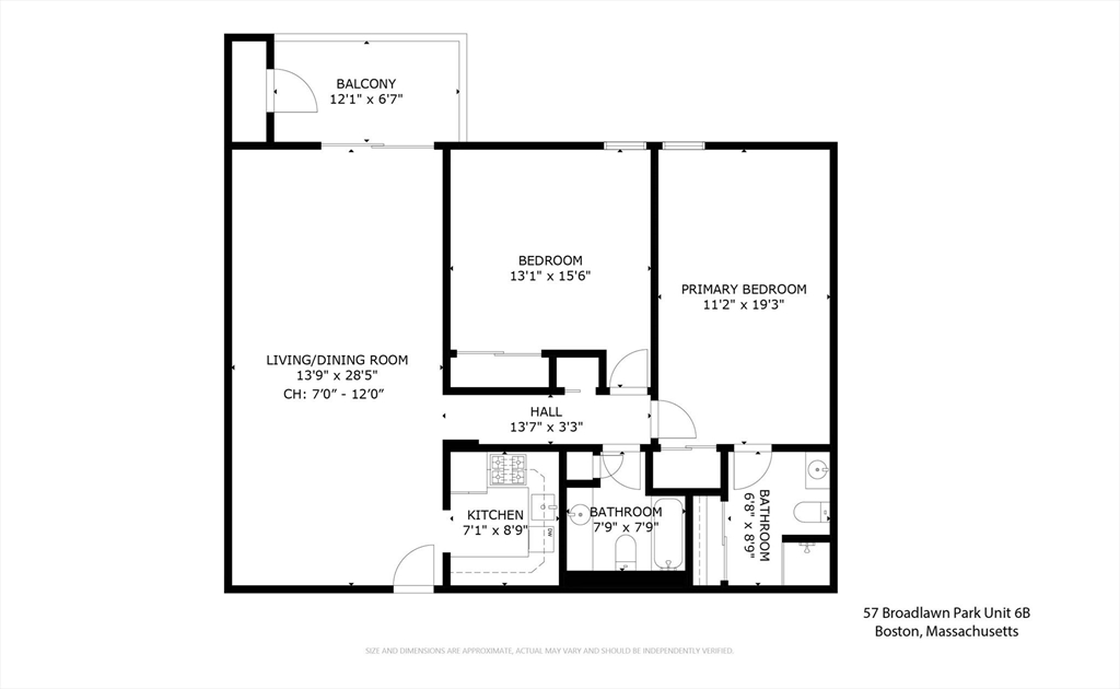 57 Broadlawn Park # 6B