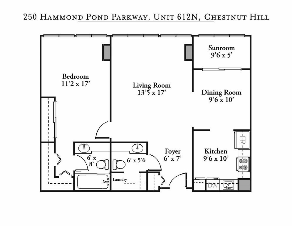 250 Hammond Pond Parkway # 612N