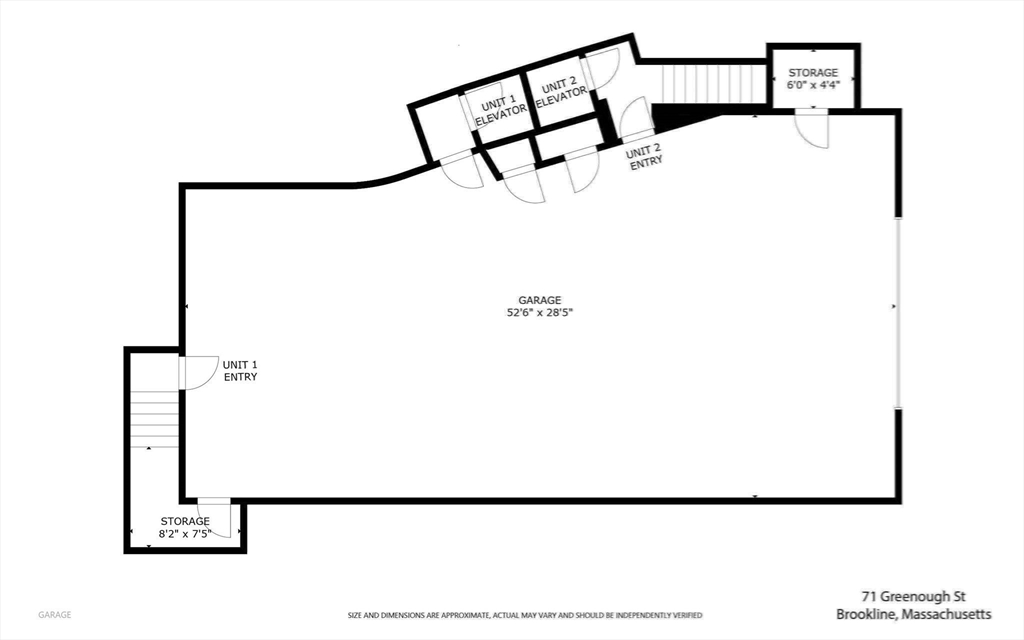 71 Greenough St # 1 Unit: 71-1