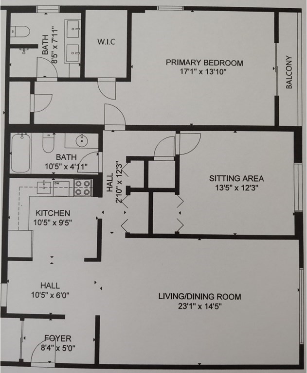 405 Langley Road # B Unit: 2-B