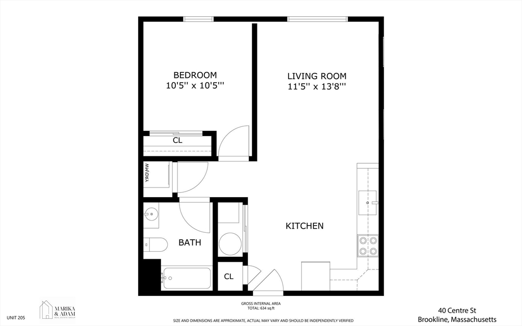 40 Centre St # 405
