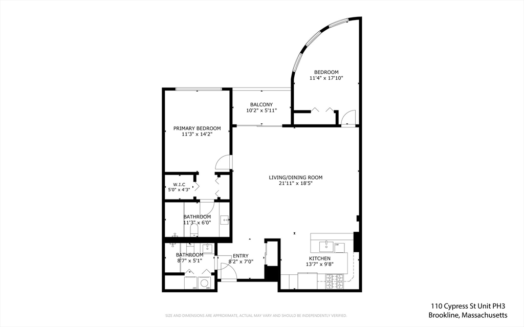 110-112 Cypress St Unit: PH3