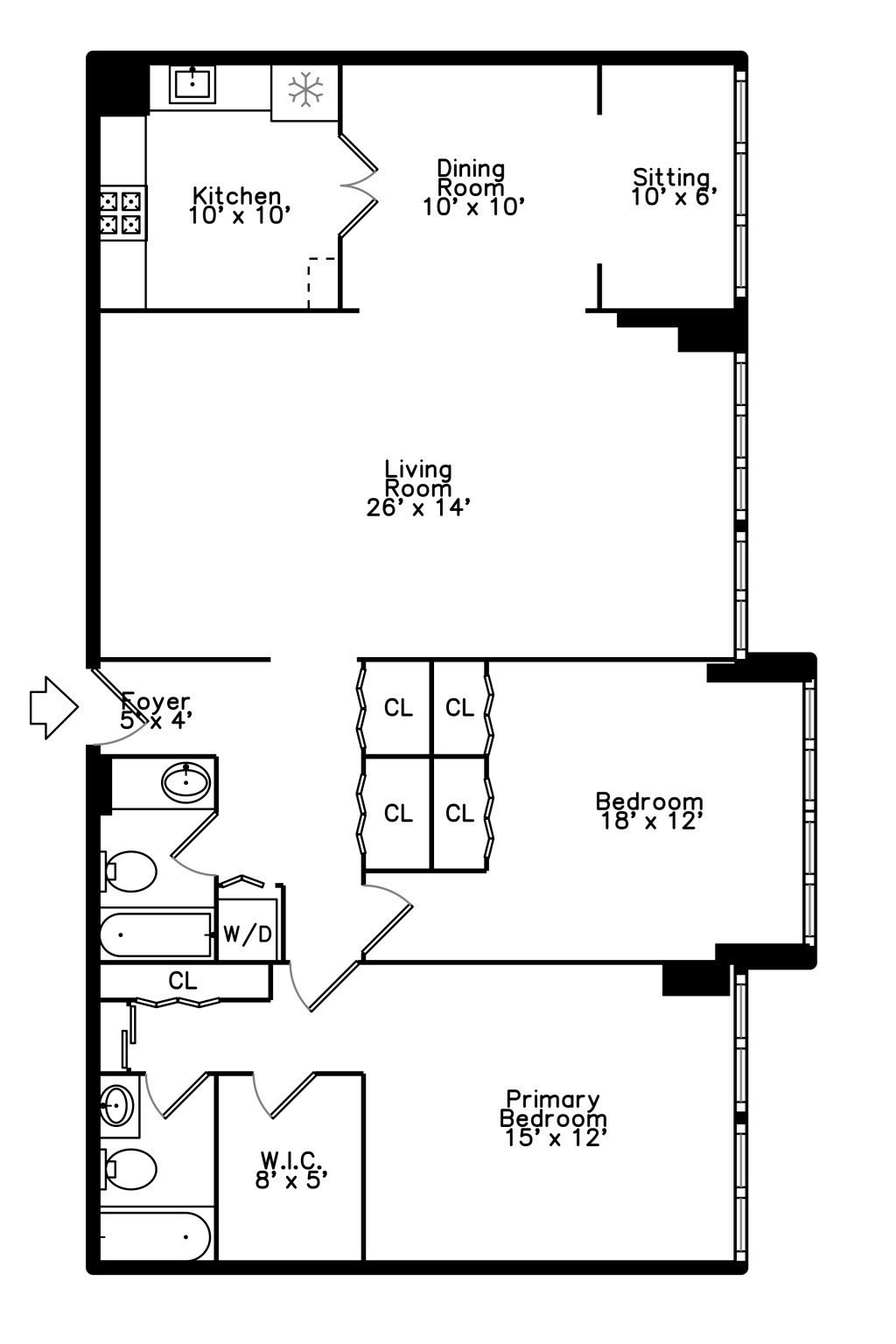 250 Hammond Pond Parkway # 1105S
