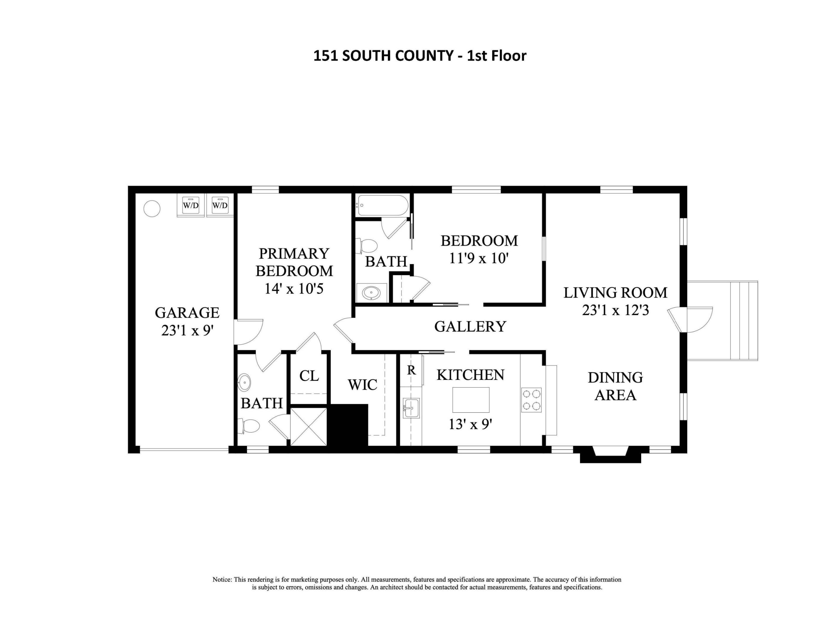 151 S County Road Unit: 1st Fl