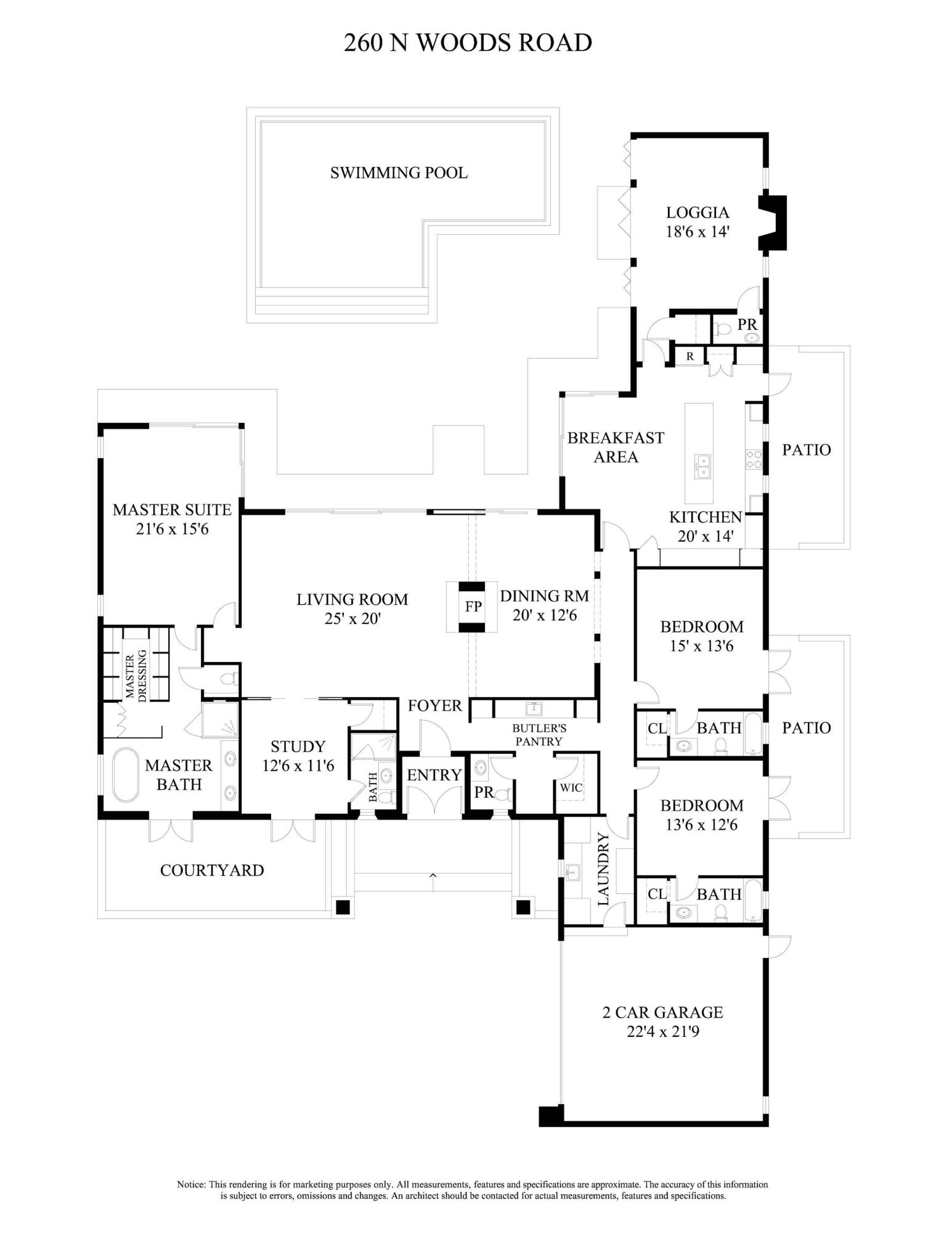 260 N Woods Road