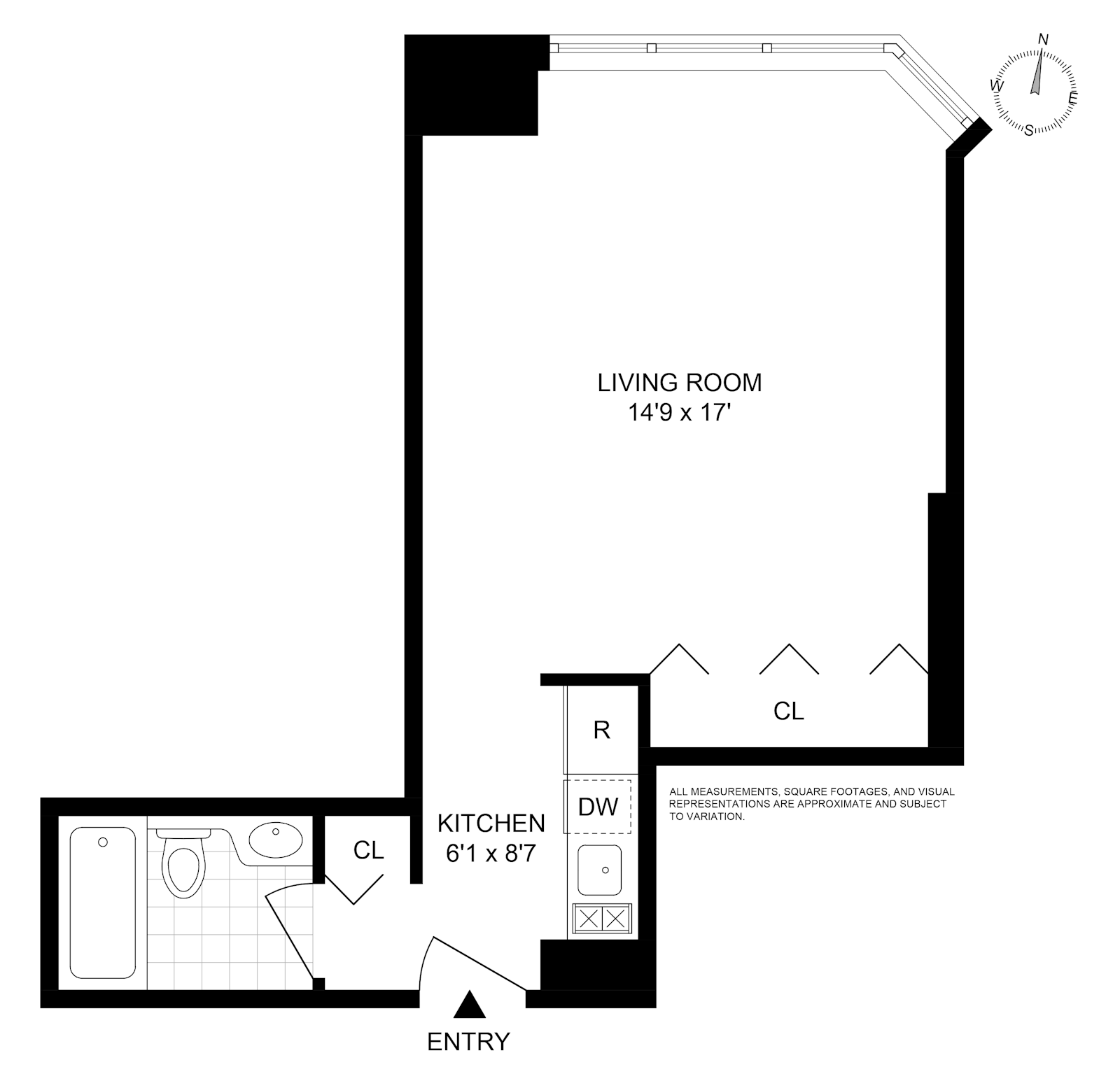 500 W 43RD Street 8H