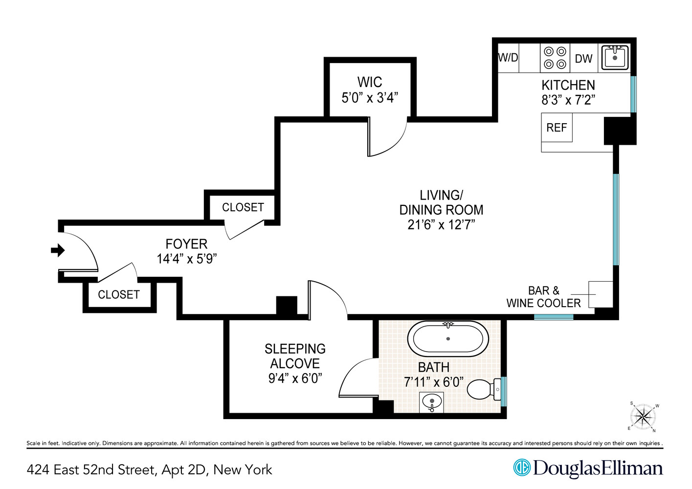424 E 52ND Street 2D