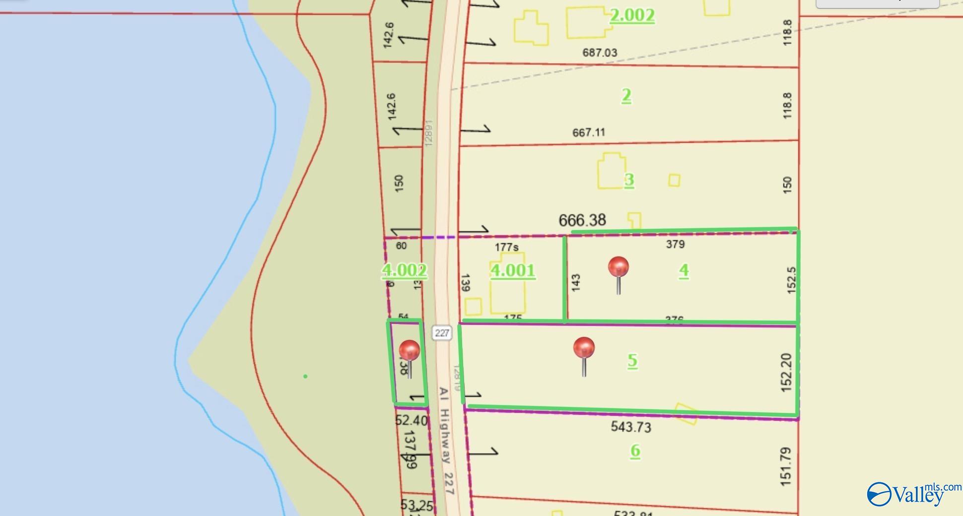3.48 acres Alabama Highway 227