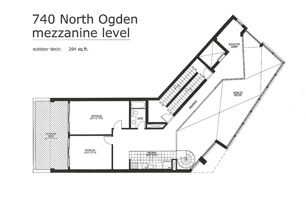 740 N Ogden Avenue Unit: 1