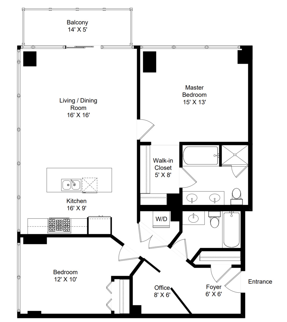 653 N Kingsbury Street Unit: 2001